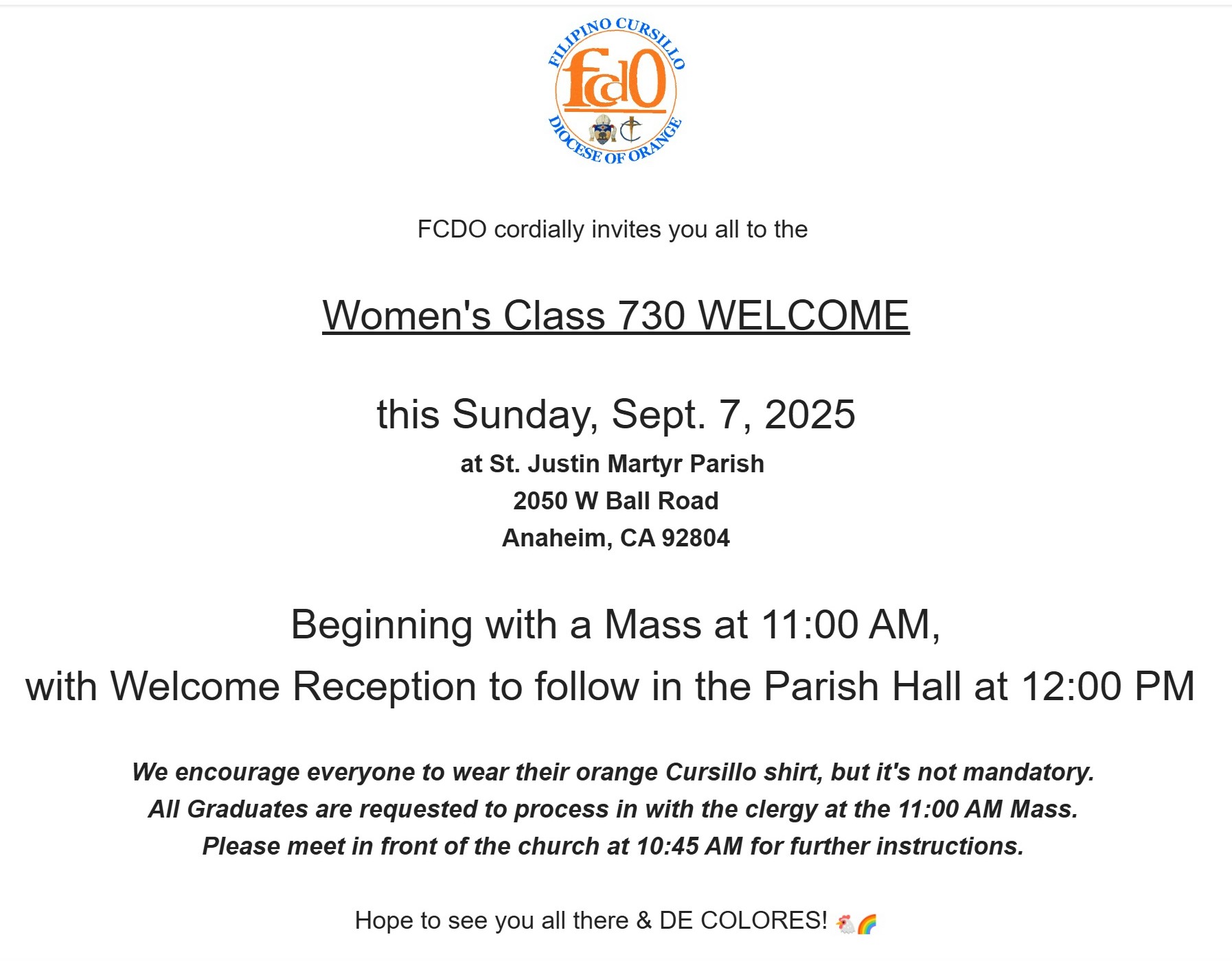 welcome